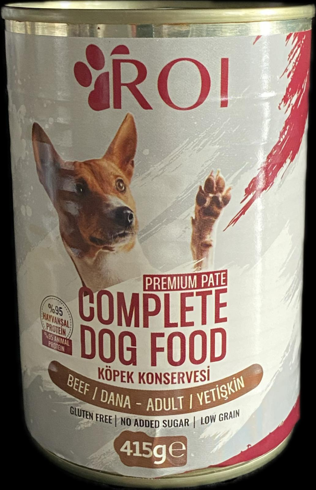 Roı Pate Dana Etli Yetişkin Köpek Maması 415 g