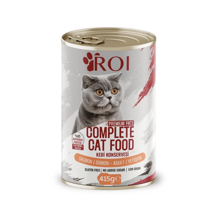Roı Pate Somonlu Yetişkin Kedi Maması 415 g