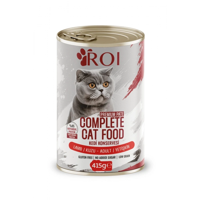 Roı Pate Kuzulu Yetişkin Kedi Maması 415 g