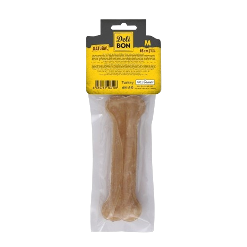 Delibon Deri Pres Kemik 15Cm M Boy 1Li Paket Naturel 15Cmx1Ad.
