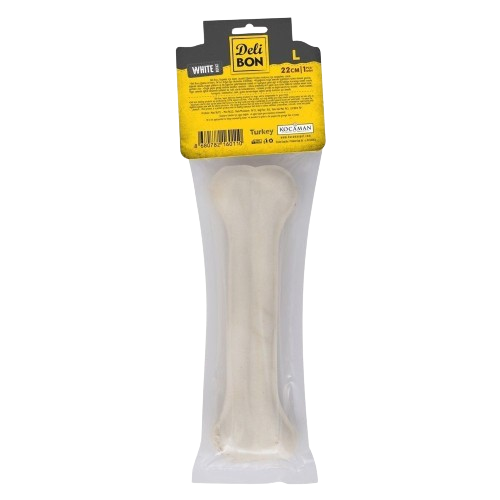 Delibon Deri Pres Kemik 22Cm L Boy 1Li Paket Beyaz 22Cmx1Ad.