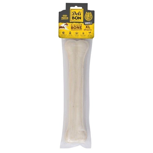 Delibon Deri Pres Kemik 27Cm XL 1Li Paket Beyaz 27Cmx1Ad.