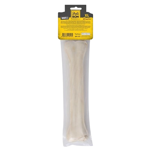 Delibon Deri Pres Kemik 27Cm XL 1Li Paket Beyaz 27Cmx1Ad.