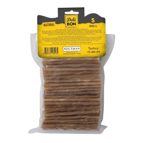 Delibon Deri Burgu Çubuk İnce Boy 150Li Paket Naturel İncex150Ad.