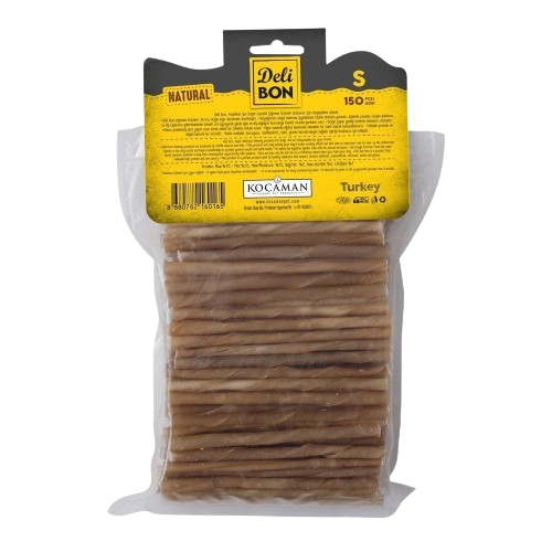 Delibon Deri Burgu Çubuk İnce Boy 150Li Paket Naturel İncex150Ad.