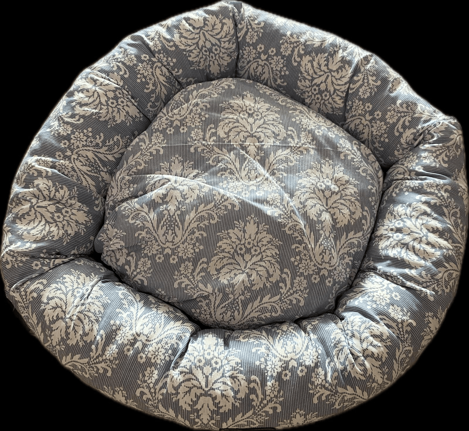 Petboss Eko Simit Yatak Mavi-Beyaz