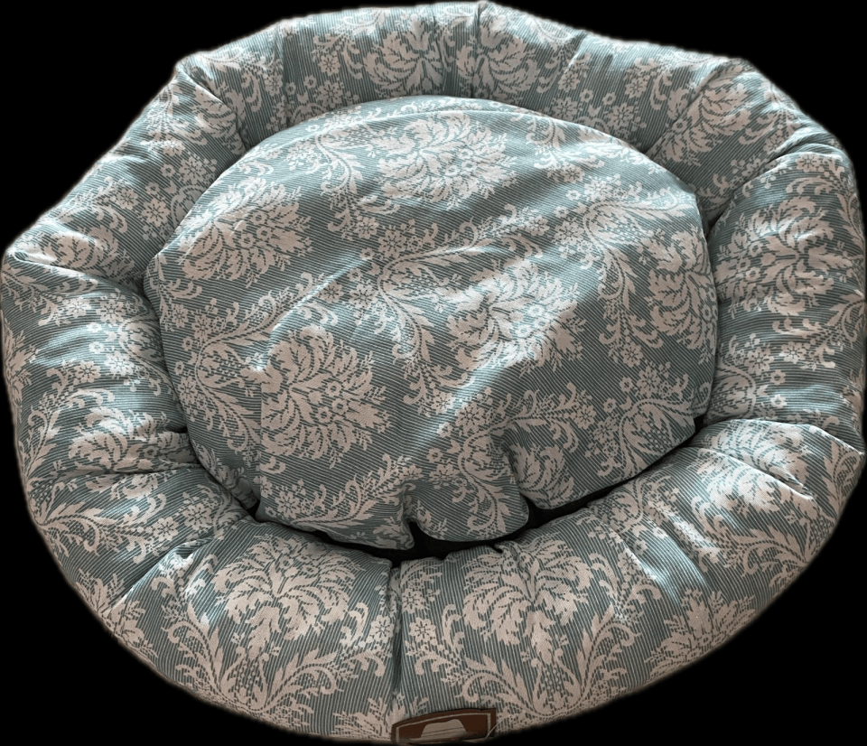 Petboss Eko Simit Yatak Turkuaz-Beyaz