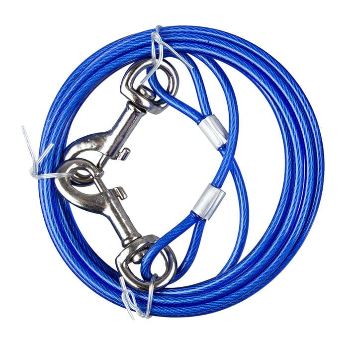 Polo Bahçe Bağlama Çelik Halat 5 mm 3 metre