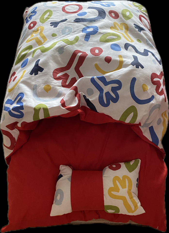 İbapet Yastık Yatak Kırmızı