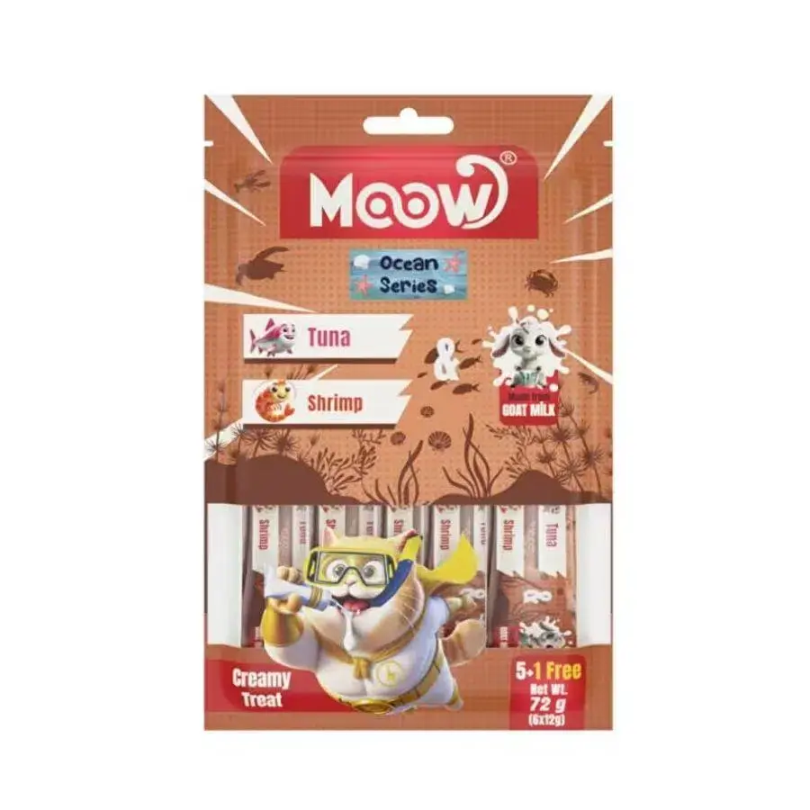 MOOW Ton Balıklı Kedi Ödül Maması 6x12 g