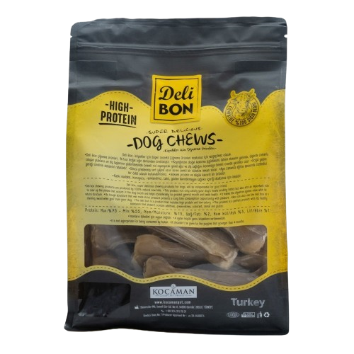 Delibon Deri Pres Kemik 12Cm S Boy 25Li Torba Naturel 12Cmx25Ad.