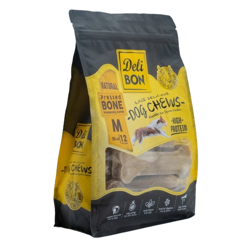 Delibon Deri Pres Kemik 15Cm M Boy 12Li Torba Naturel 15Cmx12Ad.