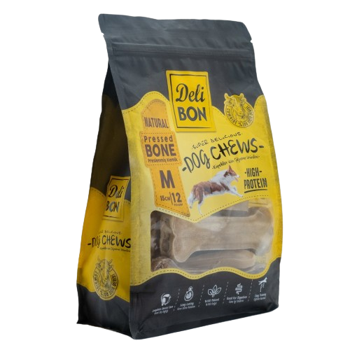 Delibon Deri Pres Kemik 15Cm M Boy 12Li Torba Naturel 15Cmx12Ad.