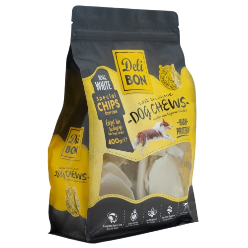 Delibon Deri Cips 400Gr Torba Beyaz Cıpsx400 gr