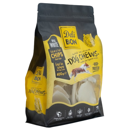 Delibon Deri Cips 400Gr Torba Beyaz Cıpsx400 gr