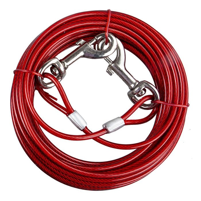 Polo Bahçe Bağlama Çelik Halat 5 mm 10 metre