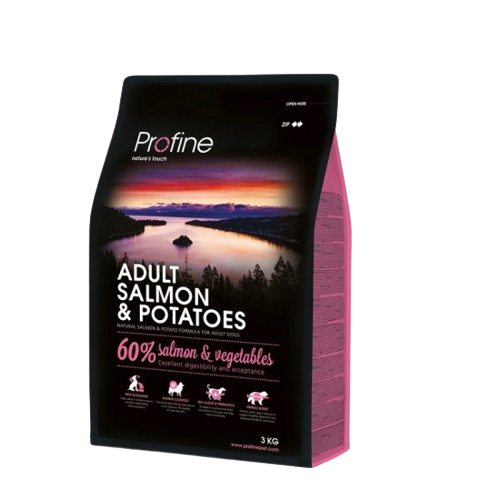Profine Somon Patates Yetişkin Köpek Maması 3 kg