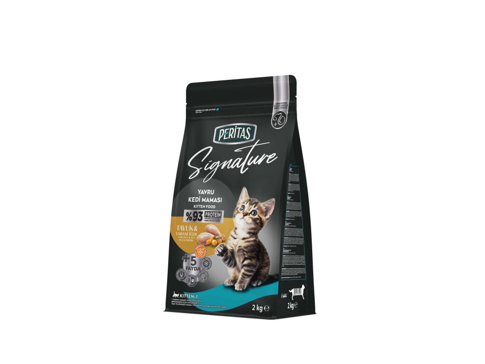Peritas Signature Tavuk Yabani İğde Yavru Kedi Maması 2 kg