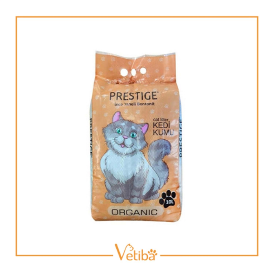 Prestige Kokusuz Bentonit İnce Topaklaşan Kedi Kumu 10 lt