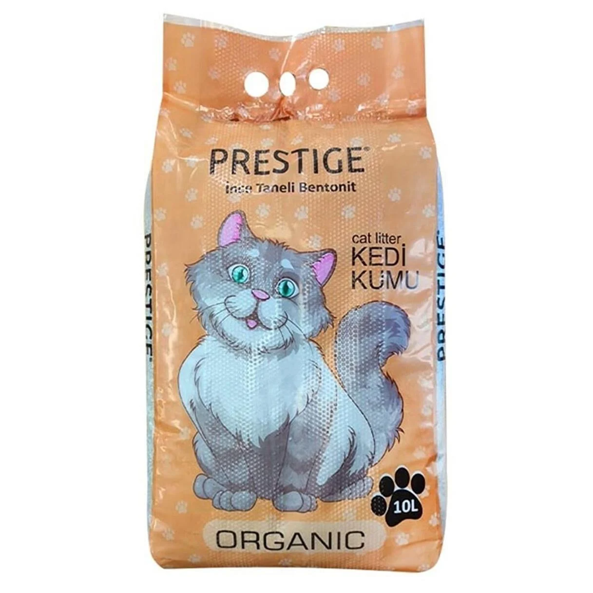 Prestige Kokusuz Bentonit İnce Topaklaşan Kedi Kumu 10 lt