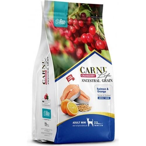 Carni Life Somonlu Mini Yetişkin Köpek Maması 2.5 kg