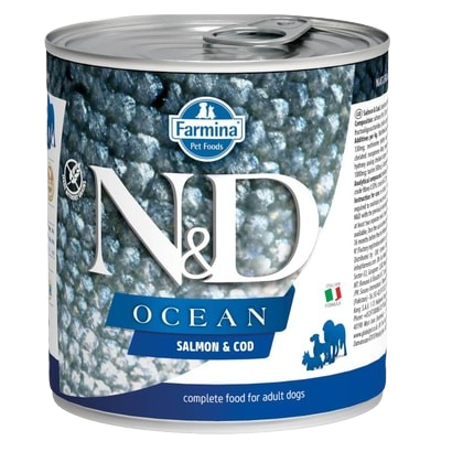 ND Ocean Somon & M.Balığı Köpek Konservesi 285 gr