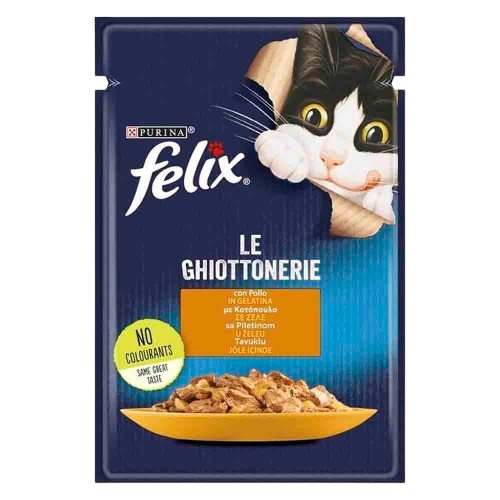 Felix Tavuklu Yetişkin Kedi Yaş Maması 85 Gr