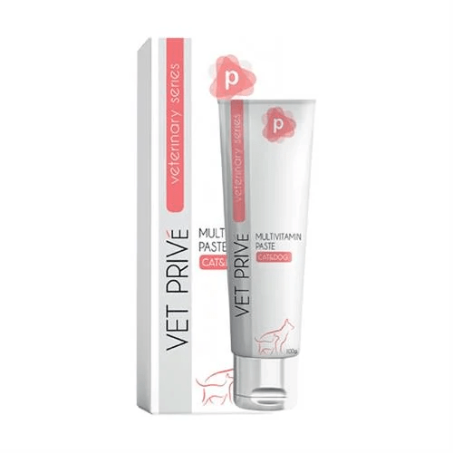 VetPrive Multivitamin Paste Kedi Ve Köpekler Için Multivitamin Desteği Pasta 100 g