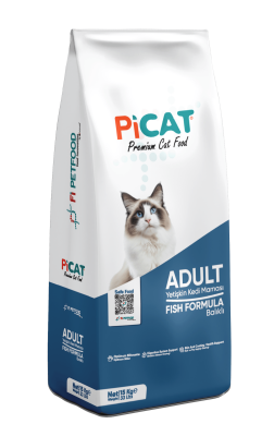 PiCat Adult Balık Etli Yetişkin Kedi Maması 15 kg