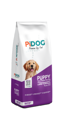 PiDog Puppy Kuzu Etli Yavru Köpek Maması 15 kg