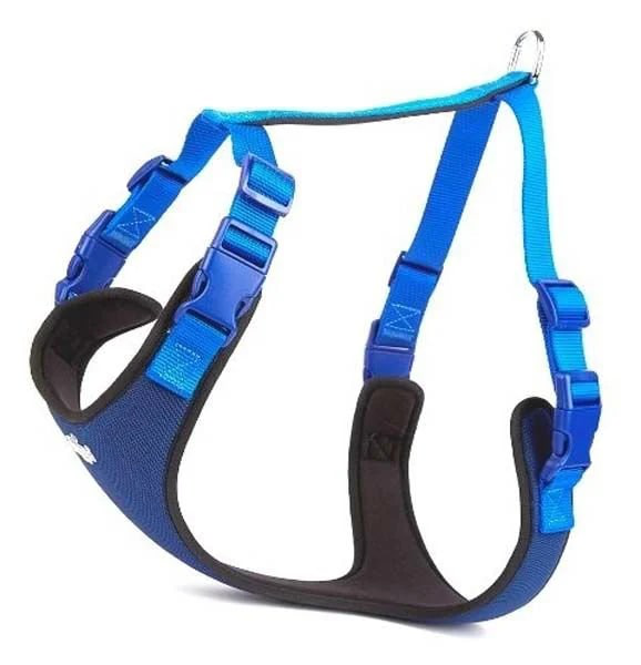 Doggie Konfor Dokuma Ronin Göğüs Tasması Royal Mavi 2,5X65-75Cm