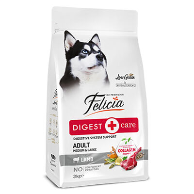 Felicia Hypoallergenic M&L Digest Kuzulu Yetişkin Köpek Maması 3 kg