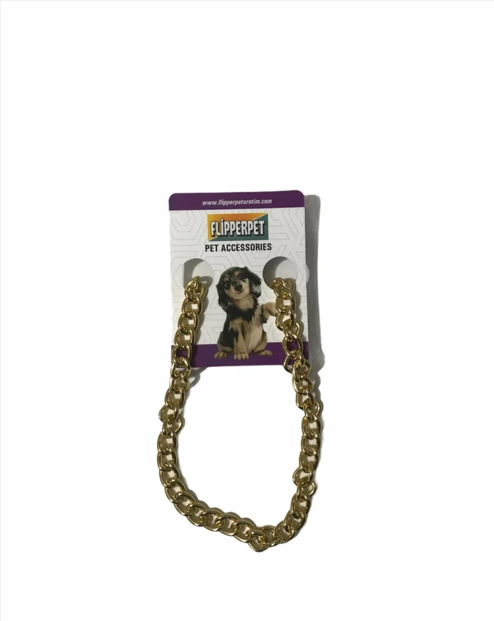 Flipper Pet Altın Kolye 35 Cm