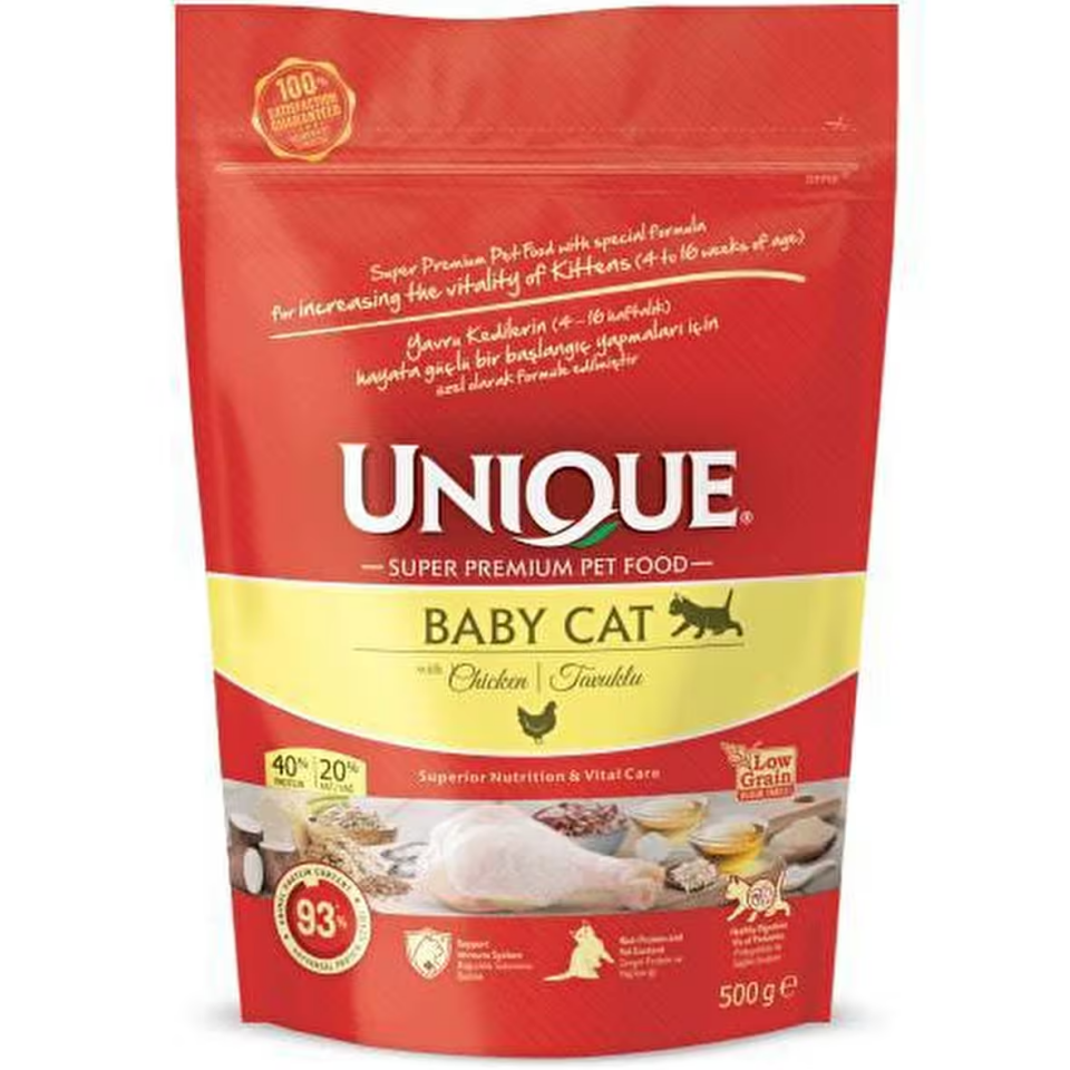 Unique Baby Cat Tavuklu Bebek Kedi Maması 500 g