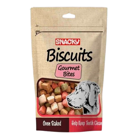 Snacky Gourmet Bites Köpek Bisküvisi 200 gr