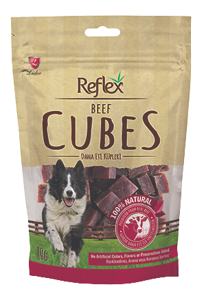 Reflex Küp Biftek Doğal Köpek Ödülü 80 gr