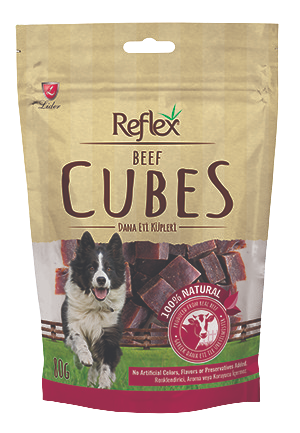 Reflex Küp Biftek Doğal Köpek Ödülü 80 gr