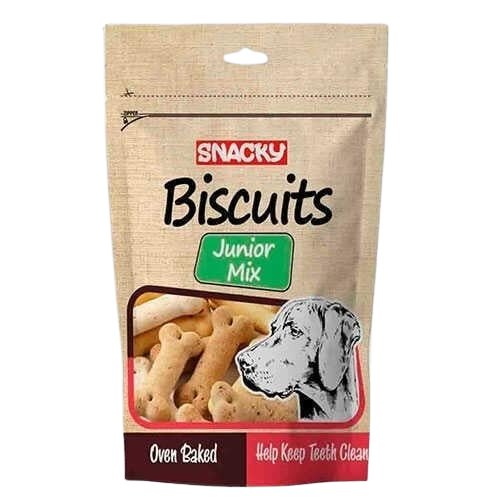 Snacky Biscuits Junior Mix Yavru Köpek Ödül Bisküvisi 200 gr