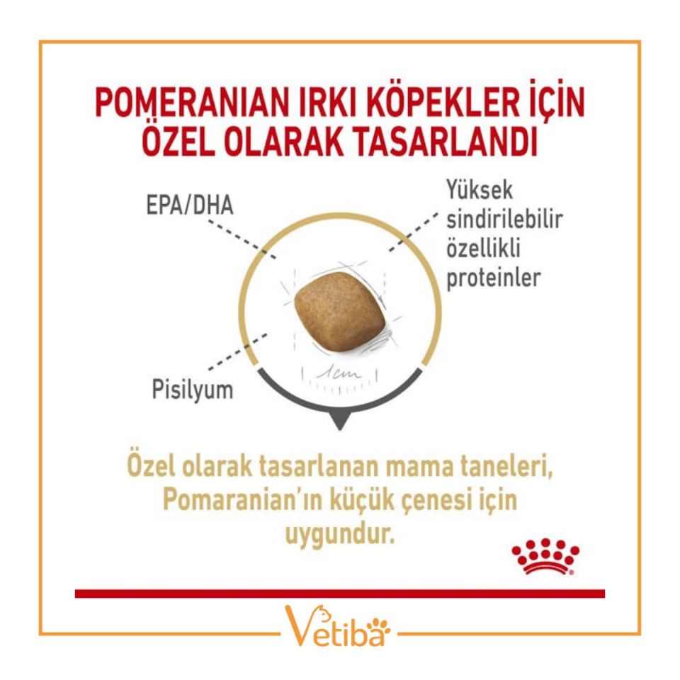 Royal Canin Pomeranian Yetişkin Köpek Maması 3 kg
