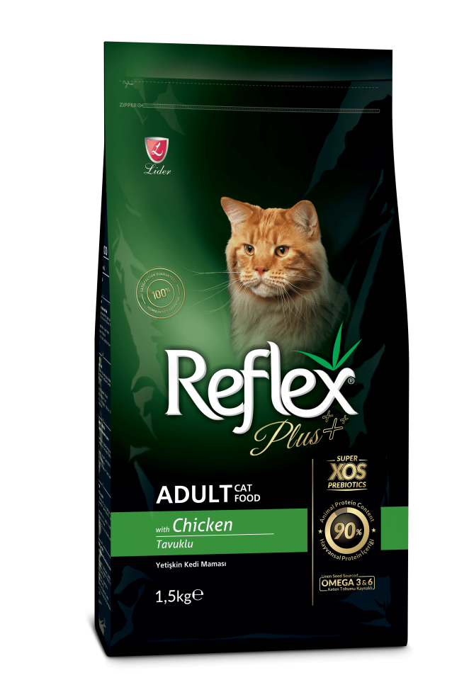 Reflex Plus Tavuklu Yetişkin Kedi Maması 1.5 kg