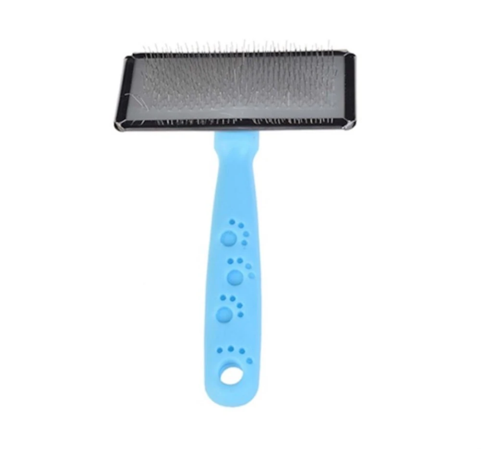 Zampa Slikon Top Başlıklı Kedi/Köpek Tarağı M 14x9cm