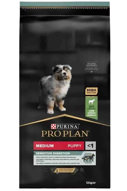 Proplan Kuzu Etli Medium Yavru Köpek Maması 12 Kg