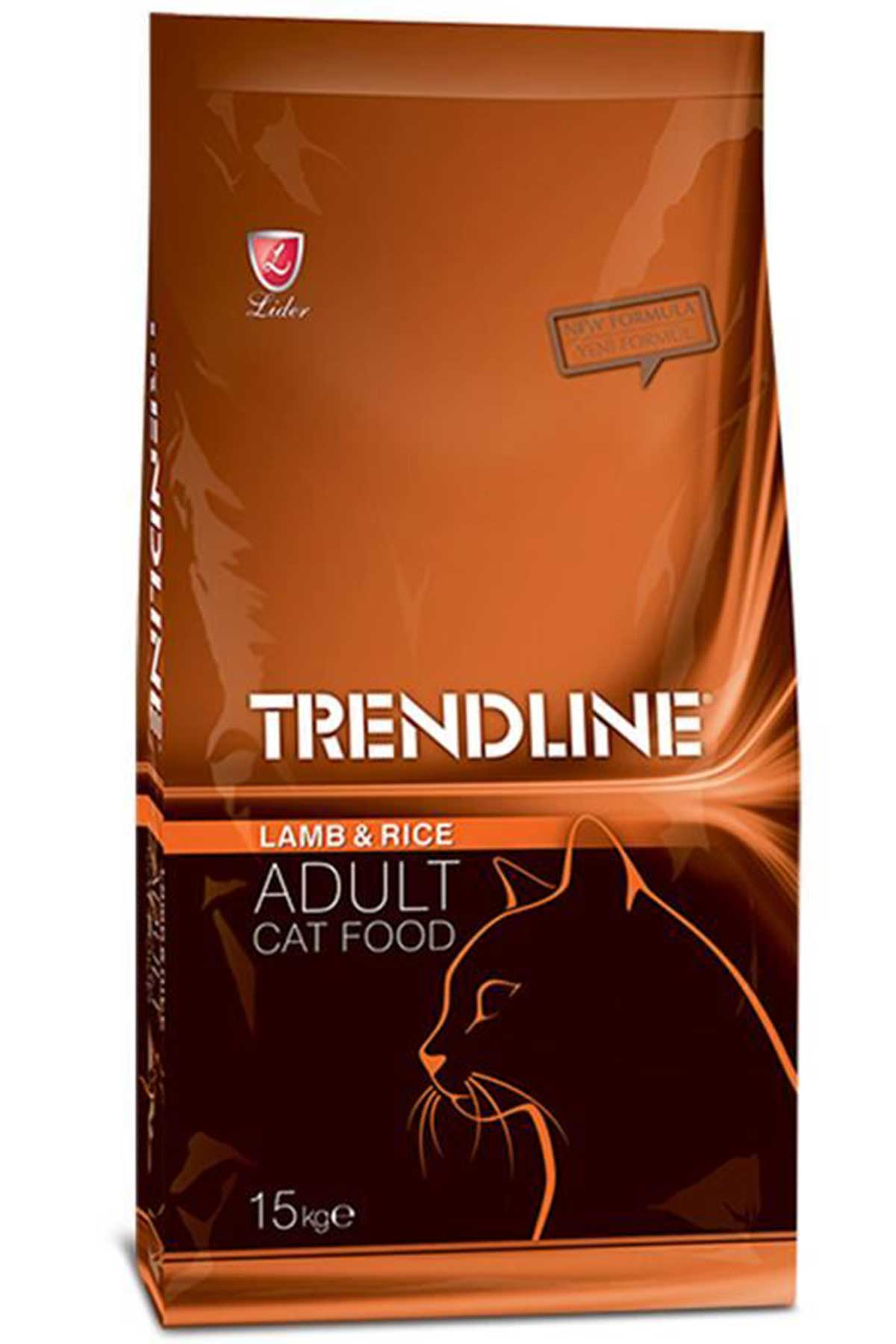 Trendline Kuzu Pirinç Yetişkin Kedi Maması 15 kg