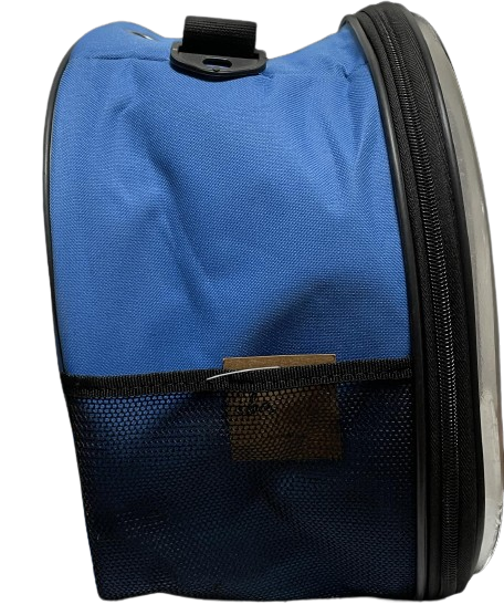 İbapet Pati Desenli Taşıma Çantası (Mavi)