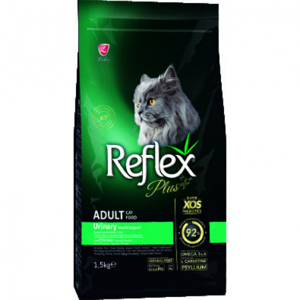 Reflex Plus Urinary Tavuklu Yetişkin Kedi Maması 1,5 Kg