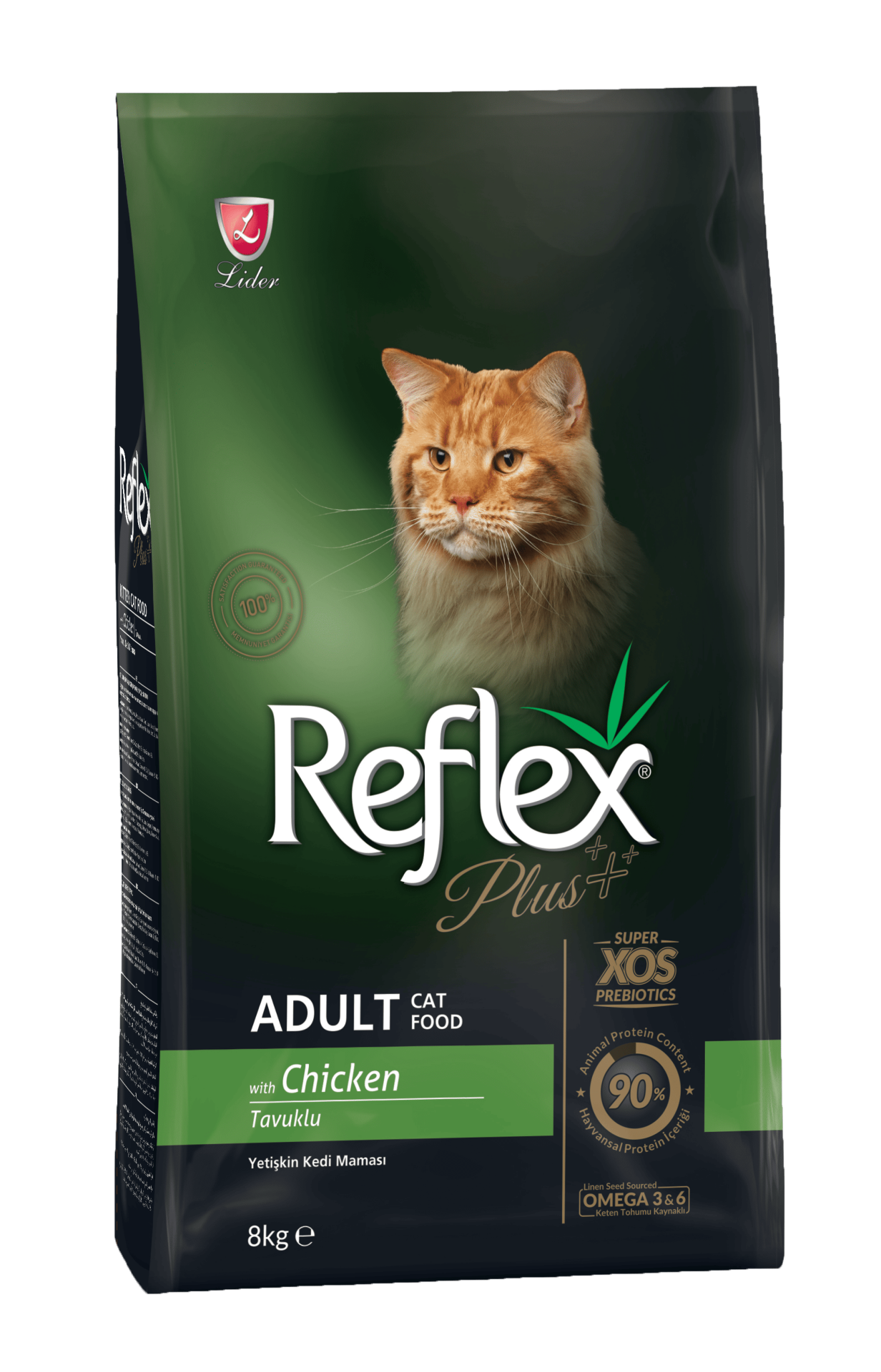 Reflex Plus Tavuklu Yetişkin Kedi Mamasi 8 kg
