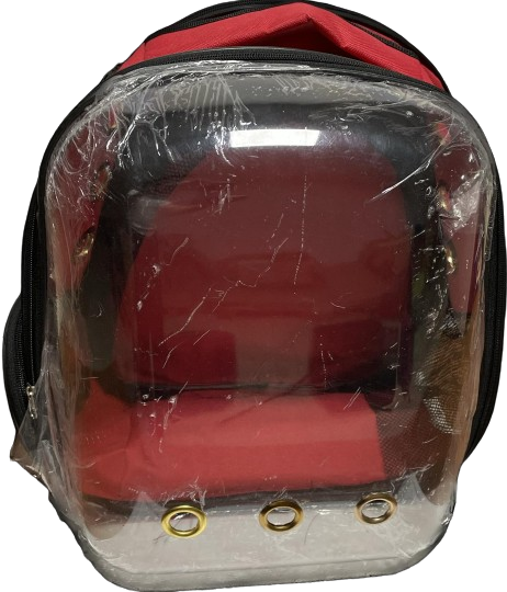 İbapet Fileli Astronot Çanta (Kırmızı)