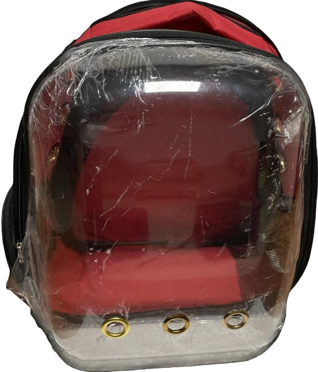 İbapet Fileli Astronot Çanta (Kırmızı)