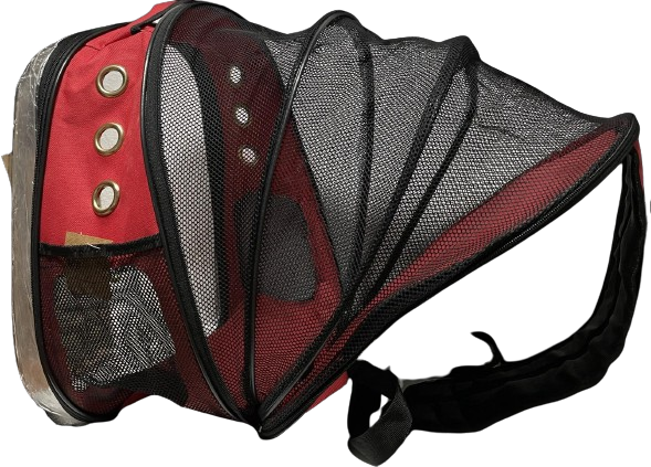 İbapet Fileli Astronot Çanta (Kırmızı)