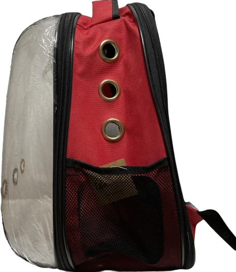 İbapet Fileli Astronot Çanta (Kırmızı)